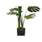 Monarch Specialties Artificial Plant, 55" Tall, Monstera Tree, Indoor, Faux, Fake, Floor, Greenery, Potted, Real Touch I 9548 - alternate 3